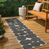 Rayna Modern Geometric Organic Shapes Indoor/Outdoor Area Rug