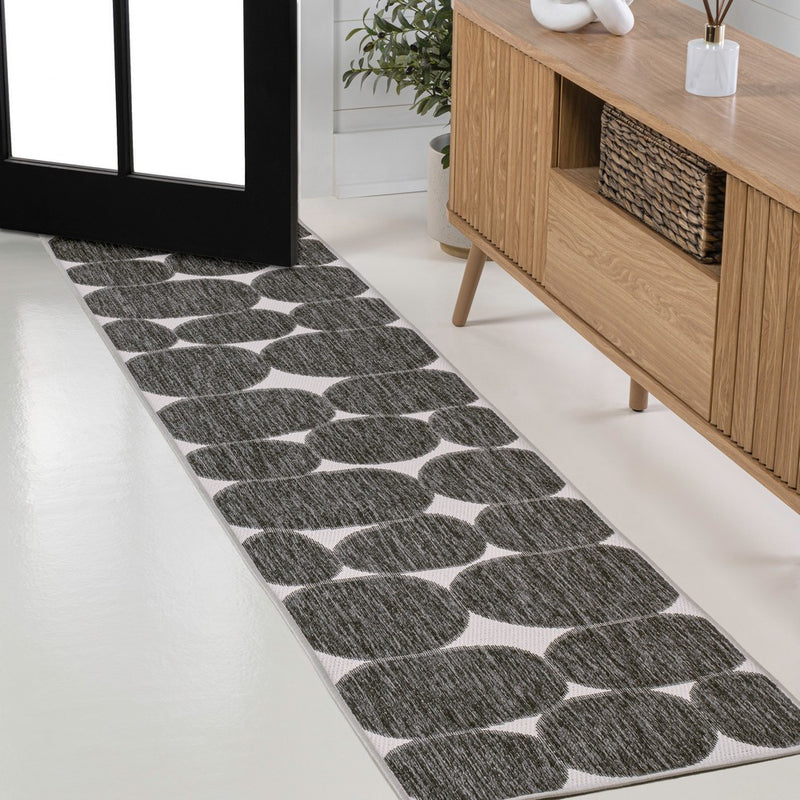 Rayna Modern Geometric Organic Shapes Indoor/Outdoor Area Rug