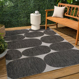 Rayna Modern Geometric Organic Shapes Indoor/Outdoor Area Rug
