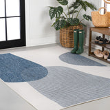 Zia Modern Geometric Organic Shapes Indoor/Outdoor Area Rug