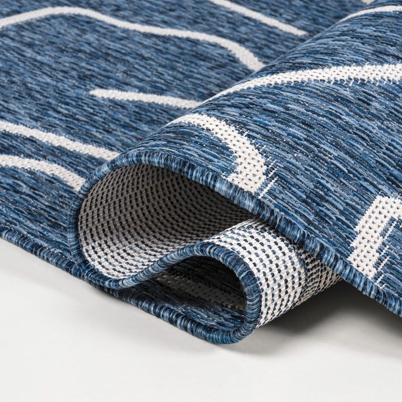 Nolan Modern Coastal Organic Shapes Indoor/Outdoor Area Rug