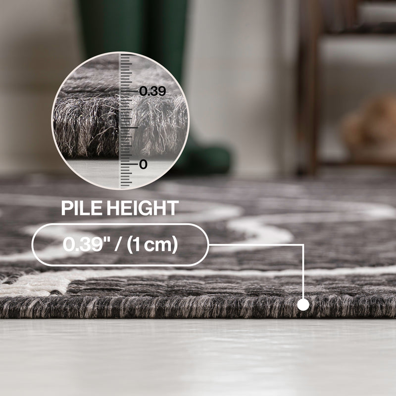 Nolan Modern Coastal Organic Shapes Indoor/Outdoor Area Rug