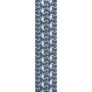 Liana Casual Coastal Flamingos Two-tone Indoor/Outdoor Area Rug