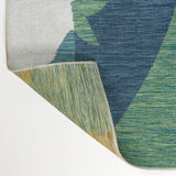 Shelby Coastal Vintage Abstract Palm Leaf Indoor/Outdoor Area Rug