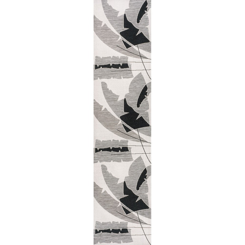 Shelby Coastal Vintage Abstract Palm Leaf Indoor/Outdoor Area Rug
