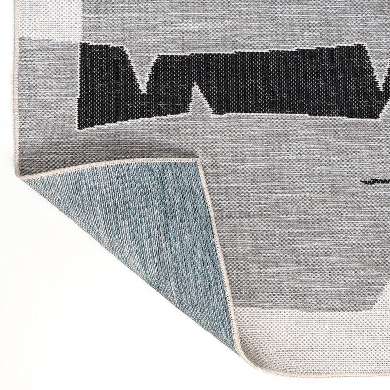 Shelby Coastal Vintage Abstract Palm Leaf Indoor/Outdoor Area Rug