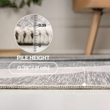 Shelby Coastal Vintage Abstract Palm Leaf Indoor/Outdoor Area Rug