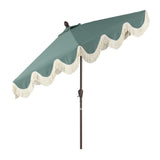 Collins 9 ft. Classic Cottage Tassel Market Patio Umbrella