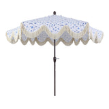 Collins 9 ft. Classic Cottage Tassel Market Patio Umbrella
