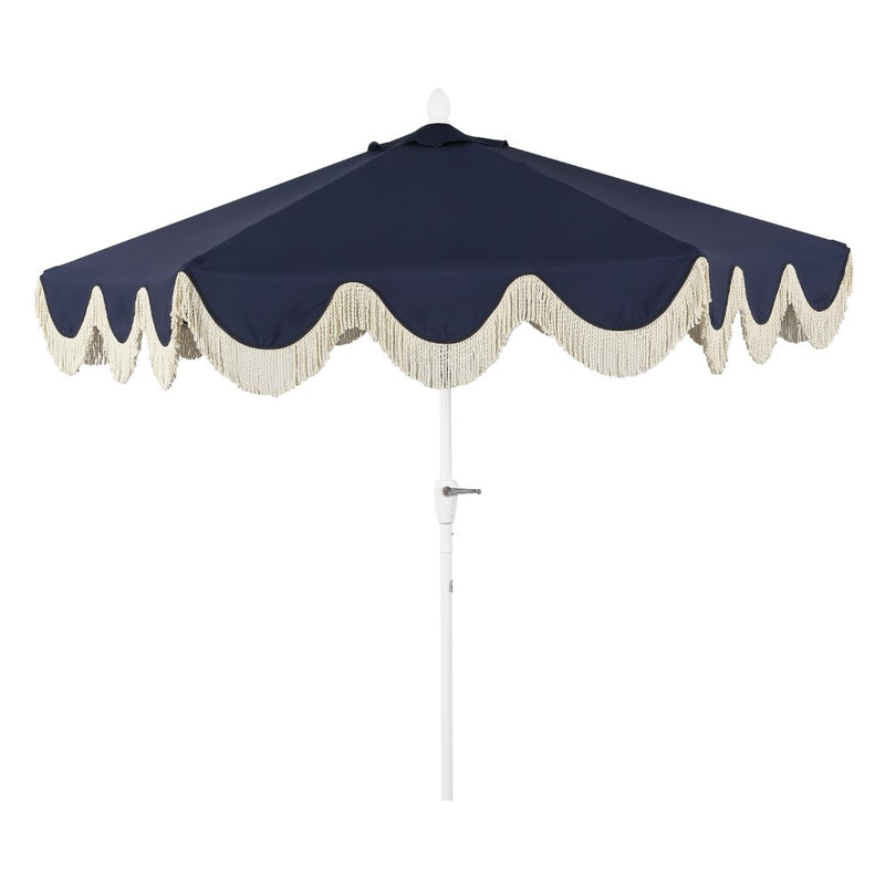 Collins 9 ft. Classic Cottage Tassel Market Patio Umbrella