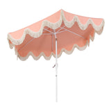 Collins 9 ft. Classic Cottage Tassel Market Patio Umbrella