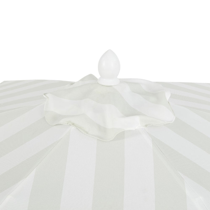 Collins 9 ft. Classic Cottage Tassel Market Patio Umbrella