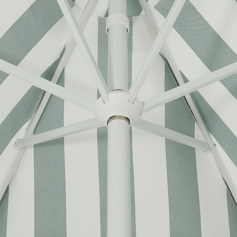 Collins 9 ft. Classic Cottage Tassel Market Patio Umbrella