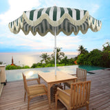 Collins 9 ft. Classic Cottage Tassel Market Patio Umbrella