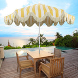 Collins 9 ft. Classic Cottage Tassel Market Patio Umbrella