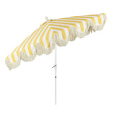 Collins 9 ft. Classic Cottage Tassel Market Patio Umbrella