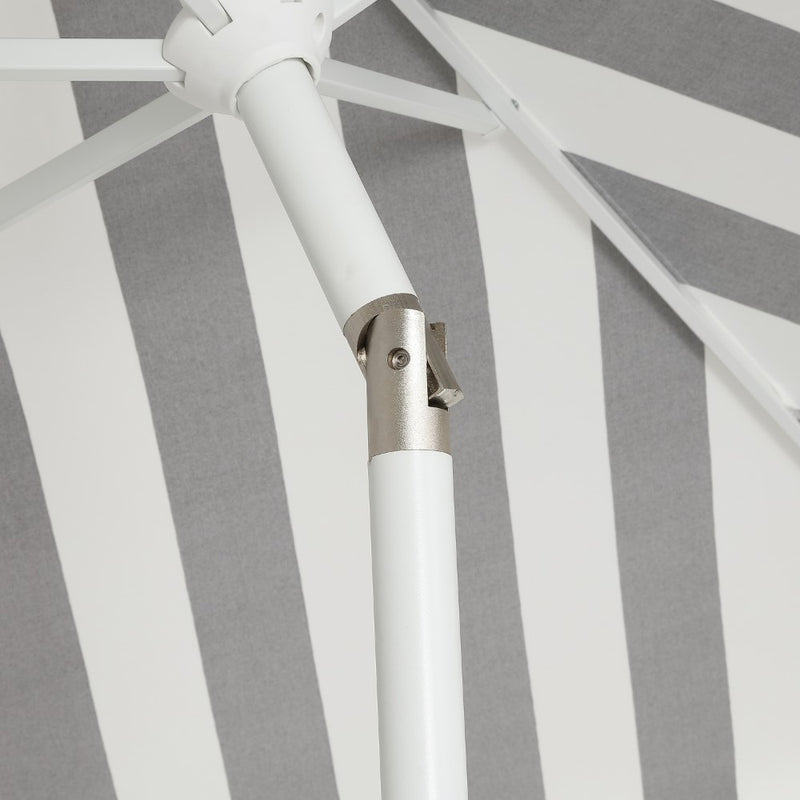 Collins 9 ft. Classic Cottage Tassel Market Patio Umbrella