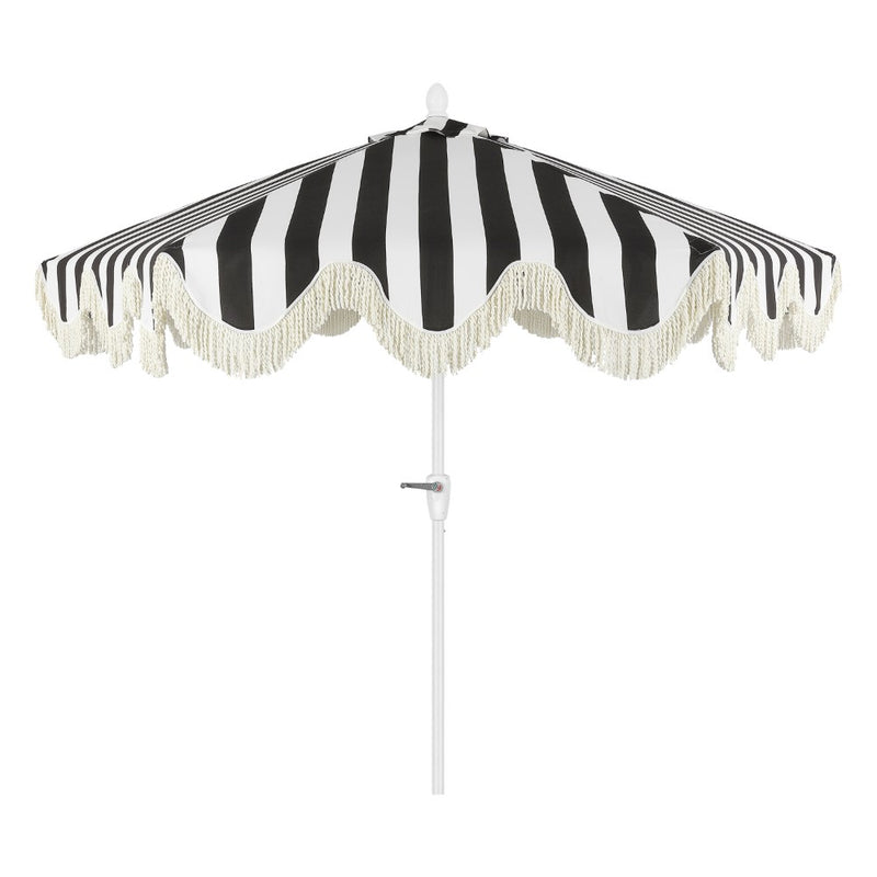 Collins 9 ft. Classic Cottage Tassel Market Patio Umbrella