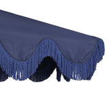 Collins 9 ft. Classic Cottage Tassel Market Patio Umbrella