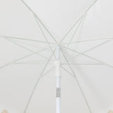 Mariner 6.5 ft. Classic Cottage Fringe Tassel Market Beach Umbrella