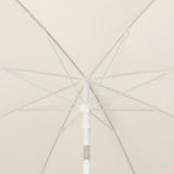 Mariner 6.5 ft. Classic Cottage Fringe Tassel Market Beach Umbrella