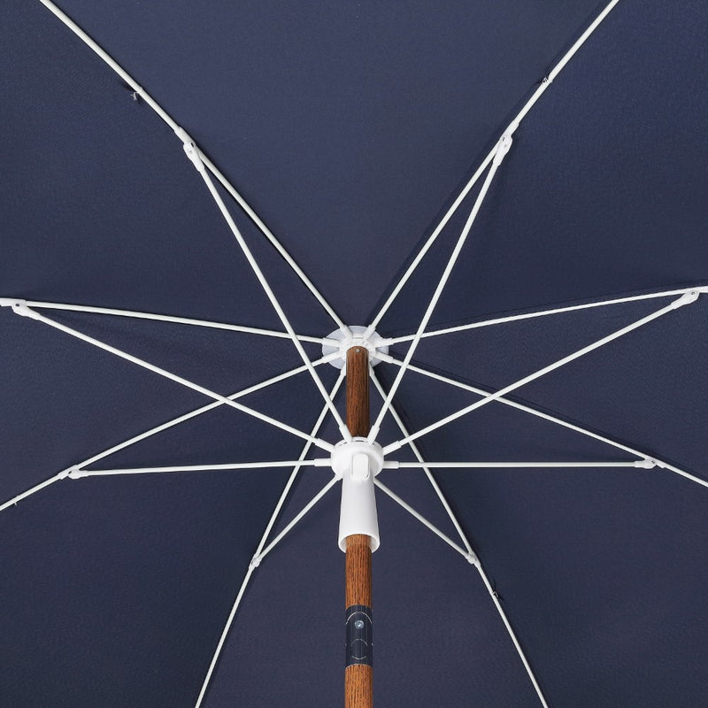 Mariner 6.5 ft. Classic Cottage Fringe Tassel Market Beach Umbrella