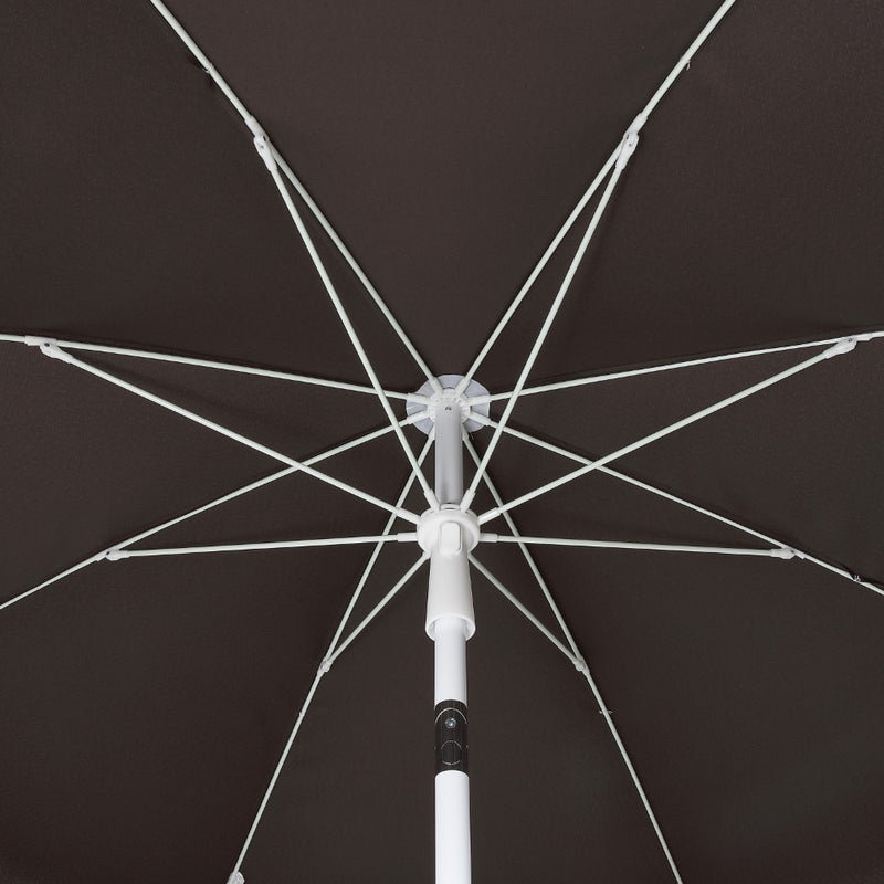 Mariner 6.5 ft. Classic Cottage Fringe Tassel Market Beach Umbrella