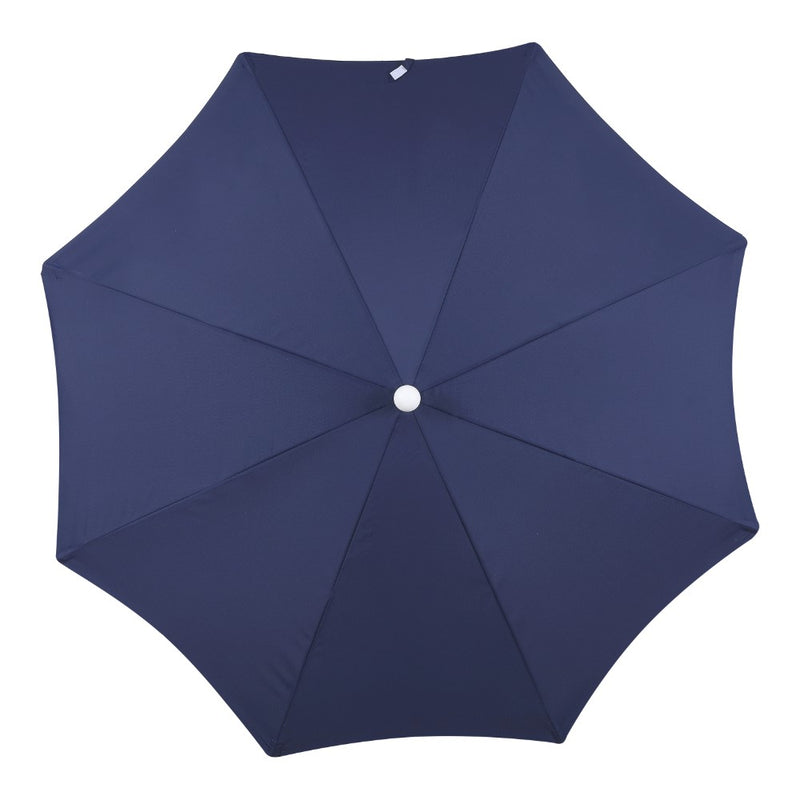Mariner 6.5 ft. Classic Cottage Fringe Tassel Market Beach Umbrella