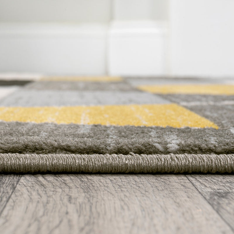 Kehoe Retro Diamonds Geometric Area Rug
