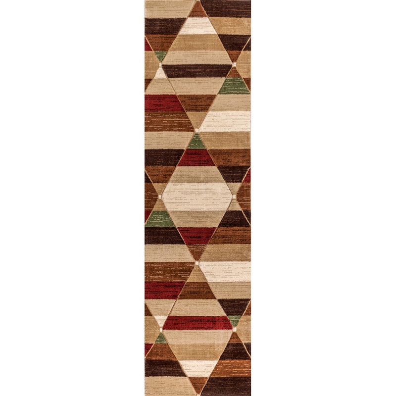 Kehoe Retro Diamonds Geometric Area Rug
