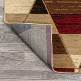 Kehoe Retro Diamonds Geometric Area Rug
