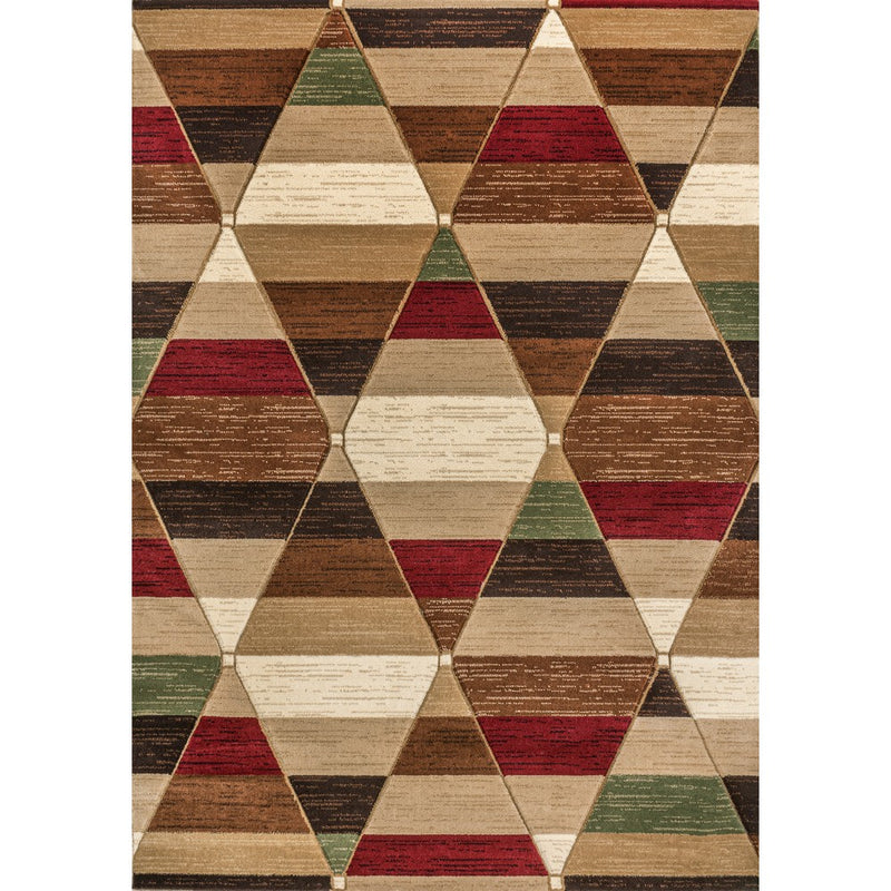 Kehoe Retro Diamonds Geometric Area Rug