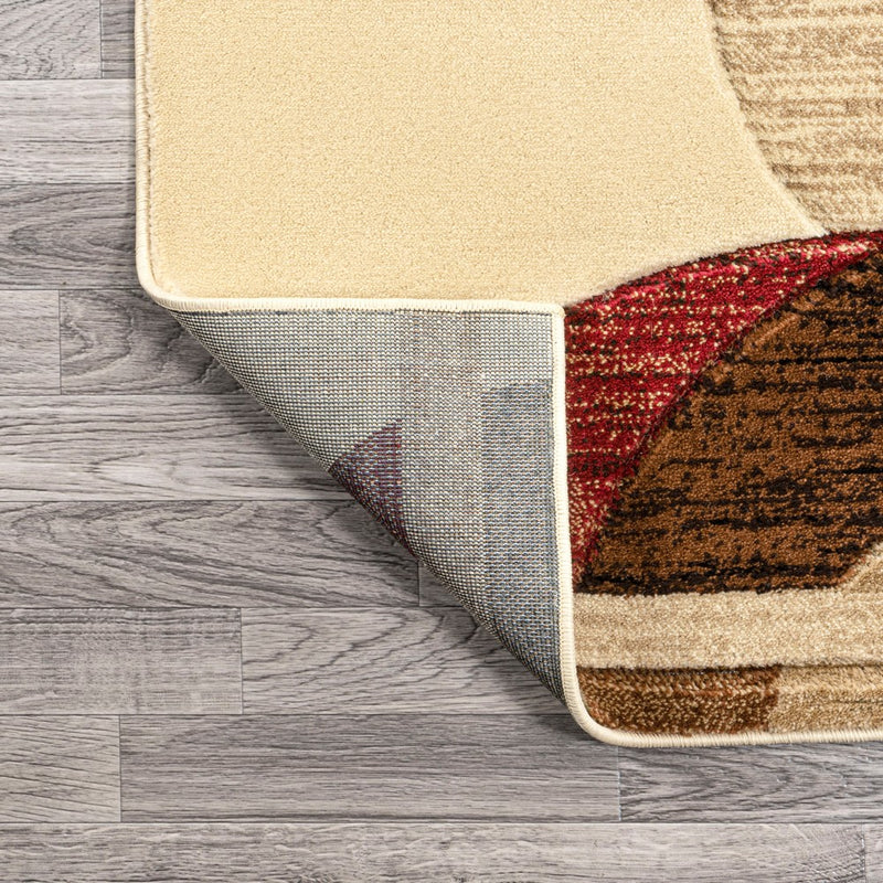 Tamara Retro Abstract Arches Area Rug