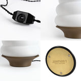 Honey Pot Minimalist Classic Plant-Based PLA 3D Printed Dimmable LED Table Lamp - JONATHAN Y