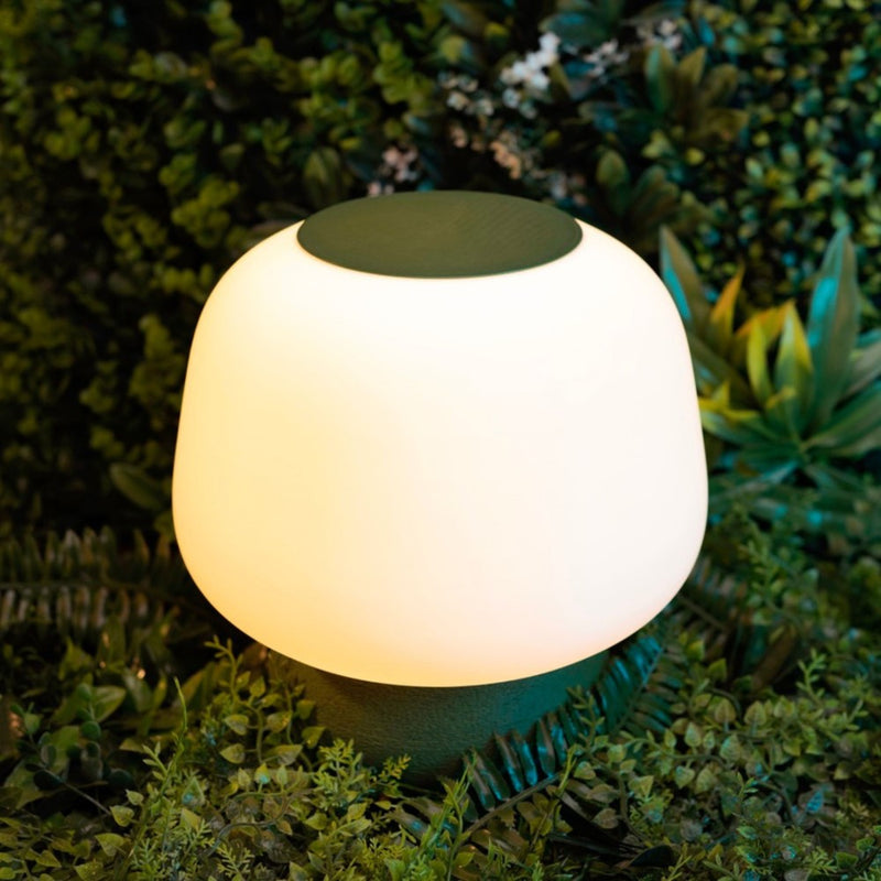 Mushroom Modern Classic Plant-Based PLA 3D Printed Dimmable LED Table Lamp - JONATHAN Y