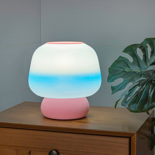 Mushroom Modern Classic Plant-Based PLA 3D Printed Dimmable LED Table Lamp - JONATHAN Y