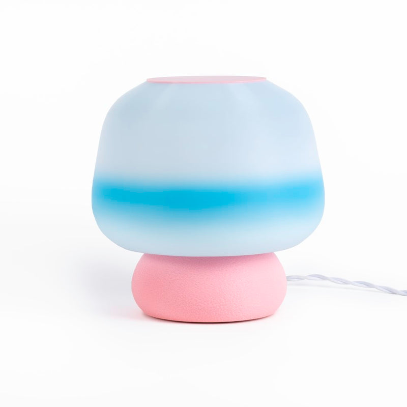 Mushroom Modern Classic Plant-Based PLA 3D Printed Dimmable LED Table Lamp - JONATHAN Y