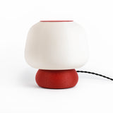 Mushroom Modern Classic Plant-Based PLA 3D Printed Dimmable LED Table Lamp - JONATHAN Y