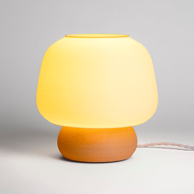 Mushroom Modern Classic Plant-Based PLA 3D Printed Dimmable LED Table Lamp