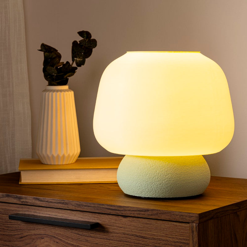 Mushroom Modern Classic Plant-Based PLA 3D Printed Dimmable LED Table Lamp