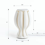 Flower Tropical Coastal Plant-Based PLA 3D Printed Dimmable LED Table Lamp - JONATHAN Y