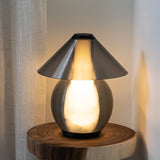 Opal 13" Modern Contemporary Plant-Based PLA 3D Printed Dimmable LED Table Lamp - JONATHAN Y