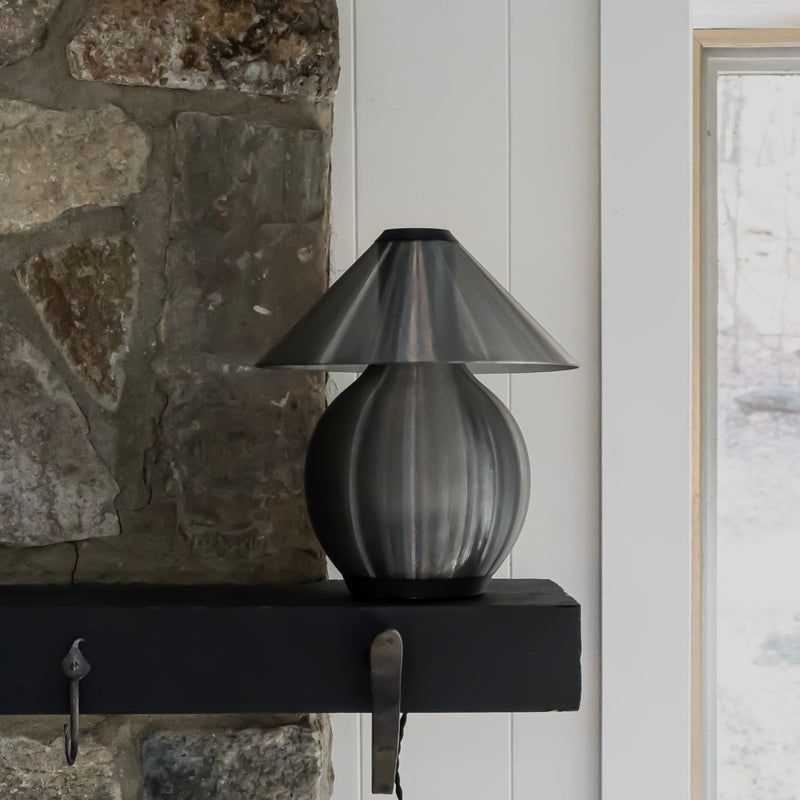Opal 13" Modern Contemporary Plant-Based PLA 3D Printed Dimmable LED Table Lamp - JONATHAN Y