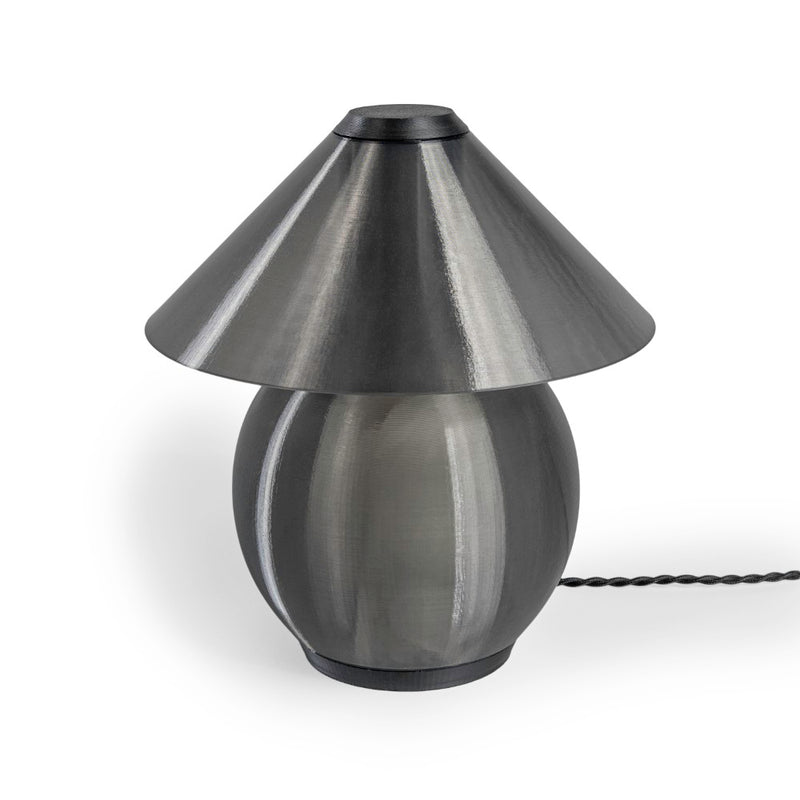 Opal 13" Modern Contemporary Plant-Based PLA 3D Printed Dimmable LED Table Lamp - JONATHAN Y