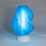 Gema 13.5" Mid-Century Coastal Plant-Based PLA 3D Printed Dimmable LED Table Lamp - JONATHAN Y