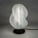 Gema 13.5" Mid-Century Coastal Plant-Based PLA 3D Printed Dimmable LED Table Lamp
