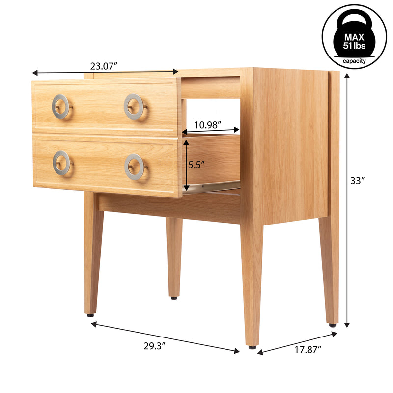 Corbin Modern Classic 1-Drawer Bath Vanity Base Only (Sink Basin Not Included)