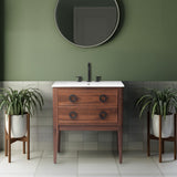 Corbin Modern Classic 1-Drawer Bath Vanity Base Only (Sink Basin Not Included)