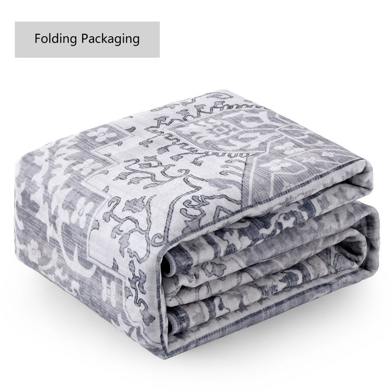Eleanor Vintage Medallion Border Machine-washable Area Rug