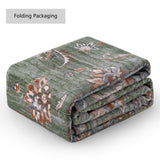 Arabella Vintage Floral Border Machine-washable Area Rug